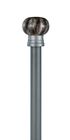 19mm Diameter 6.5m het Gordijn Rod Roman Blind Pole van het Lengtealuminium