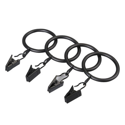 Goede prijs. Gordijnen die Ijzermetaal 35mm Gordijn Rod Rings With Clips hangen Online
