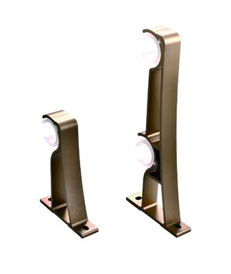 Goede prijs. Enig en verdubbel 25mm Gemakkelijk Gordijn Rod Brackets in diverse kleuren Online