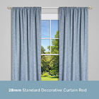 De stevige Pijp van Rod Standard Decorative Window Curtain van het Aluminiumgordijn