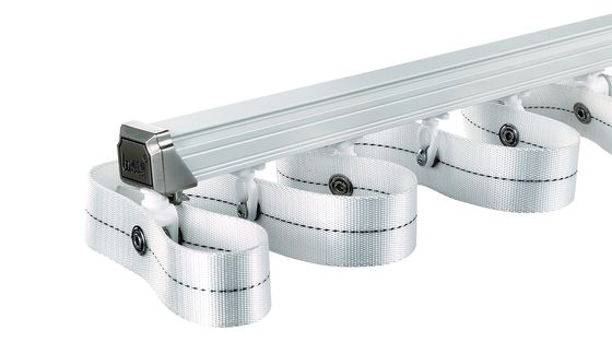 Goede prijs. Van het de Lengte Dubbele Gordijn van de aluminiumlegering zet de aangepaste het Spoormuur op Online