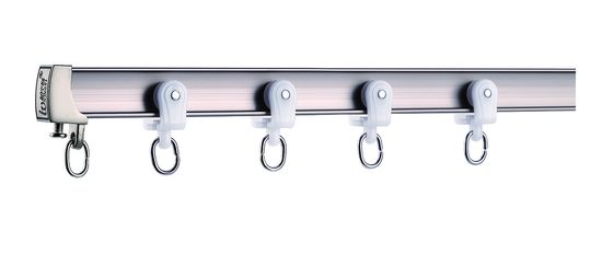 Goede prijs. Cheap price Bendable Curtain Track Rail curved shower curtain rod Online