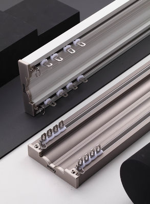 Goede prijs. Hotel Metal Stainless Steel Shower Curtain Ring double curtain rod bracket Online