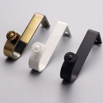 Goede prijs. Messingskleur 22mm Diameter Enig Gordijn Rod Bracket Heavy Duty Online